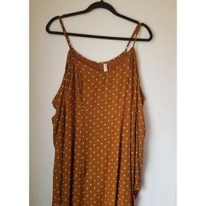 NWT Xhilaration Rust Polka Dot Max